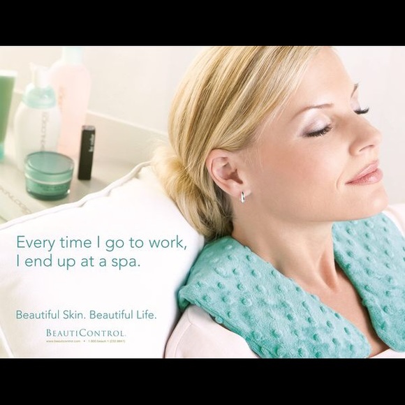 🟠 5/25 BeautiControl Spa Neckwrap & cheetah cover - Picture 5 of 5